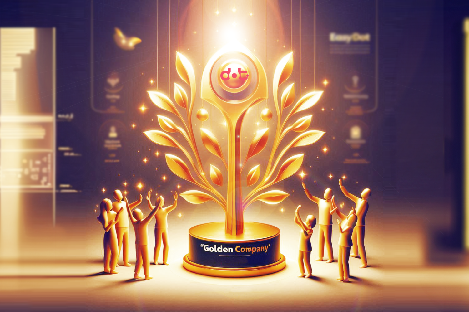 EASYDOT CREATIVE: Kέρδισε το βραβείο «Χρυσή Εταιρεία» για το 2023